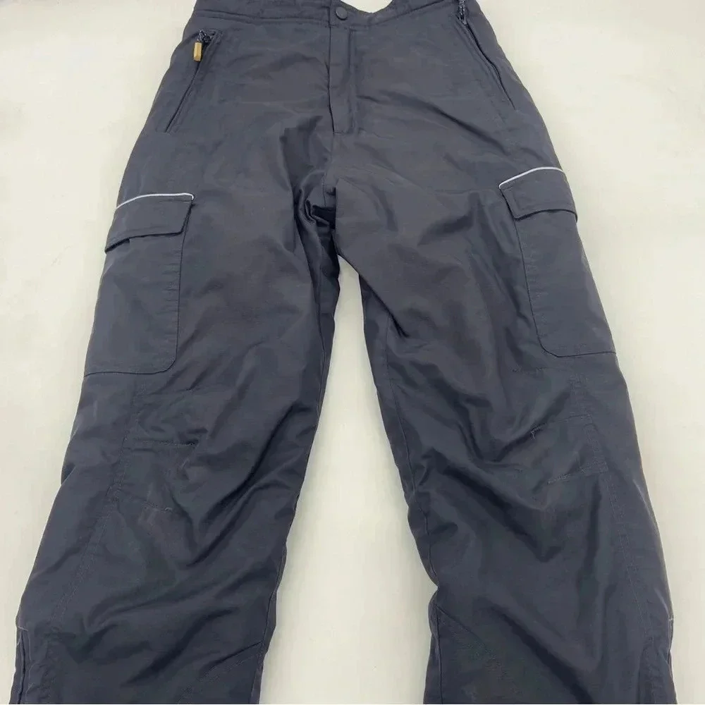 L.L. Bean Girl’s Snow Pants Gray Size 16 - Picture 6 of 9
